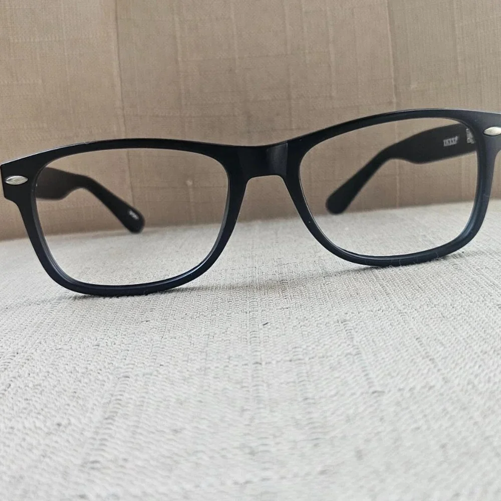 Zenni Optical Unisex Eyeglasse Frame Black Eye Wear Glasses Frame only
